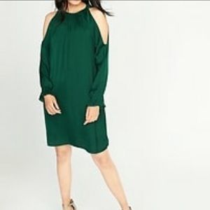 Old Navy Cold Shoulder Midi Dress